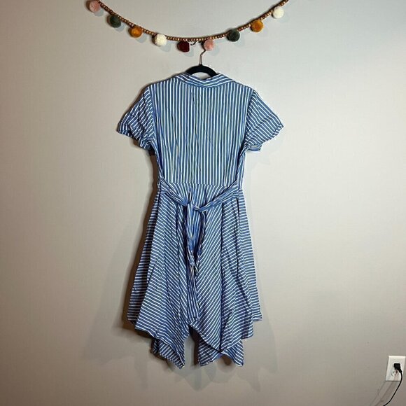 Ivy & Blu striped button down collared dress - Picture 6 of 6